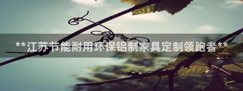 杏耀平台手机下载：**江苏节能耐用环保铝制家具定制领跑者**